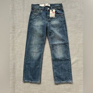 Levi’s Boys Tapered Relaxed fit 550 Adjustable Waist below waist Sz 10 Reg 25x25